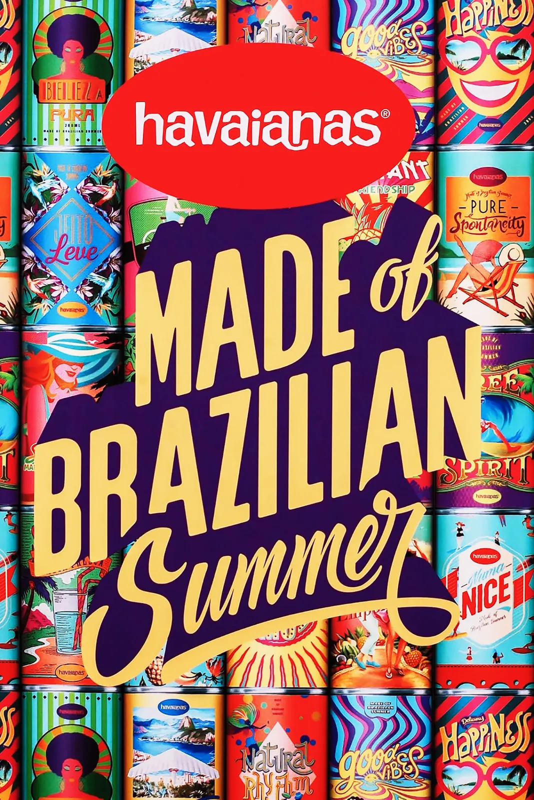 Havaianas — Made of Brazilian Summer Poster