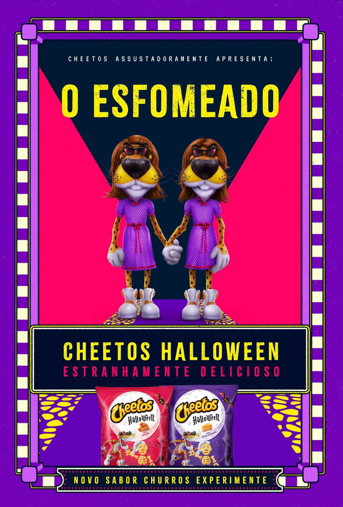 Halloween Cheetos — O Esfomeado — Poster