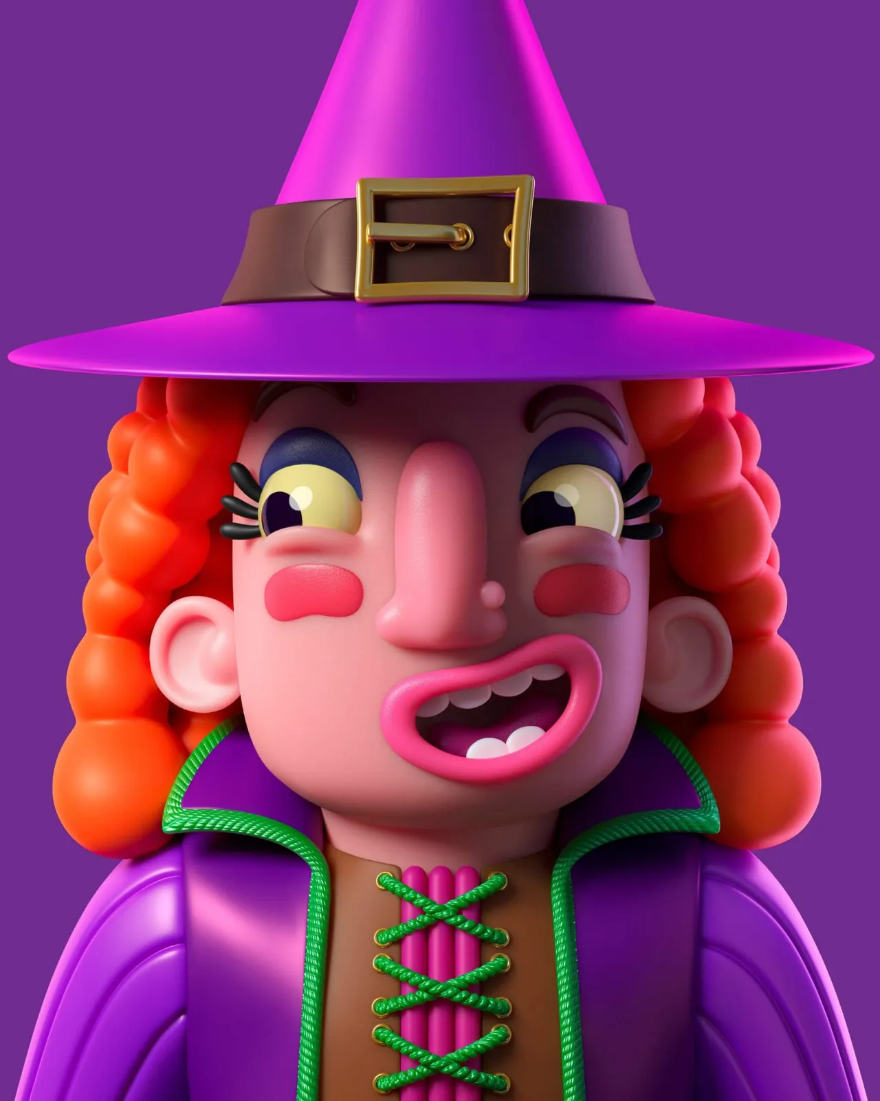 Habib’s Halloween — Bruxa 3D