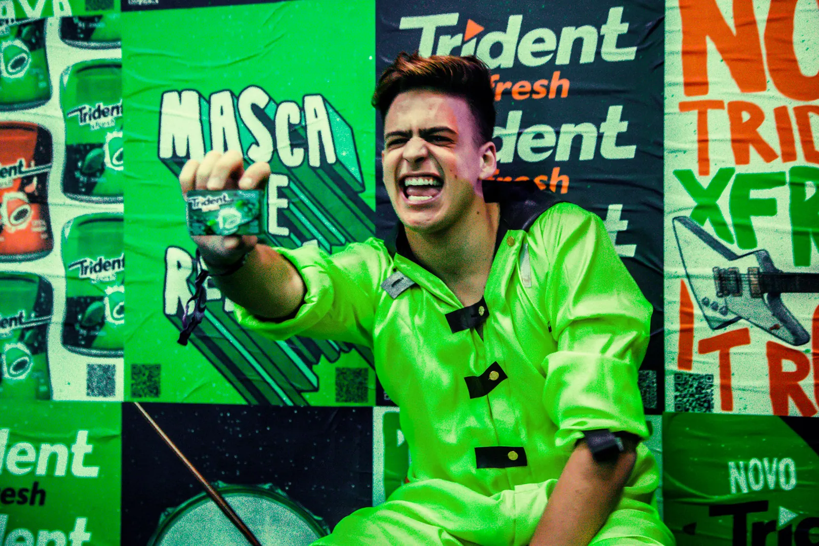 Trident XFresh Rock in Rio — Masca Que Relaxa — 01